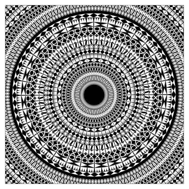 Coloriage Mandala Très Complexe Par Dukepope - Adulte à imprimer