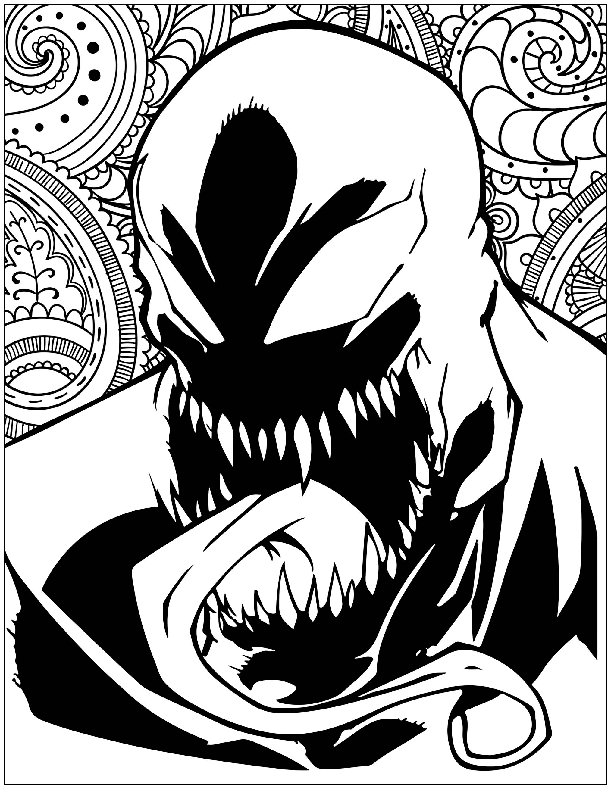 Coloriage Venom