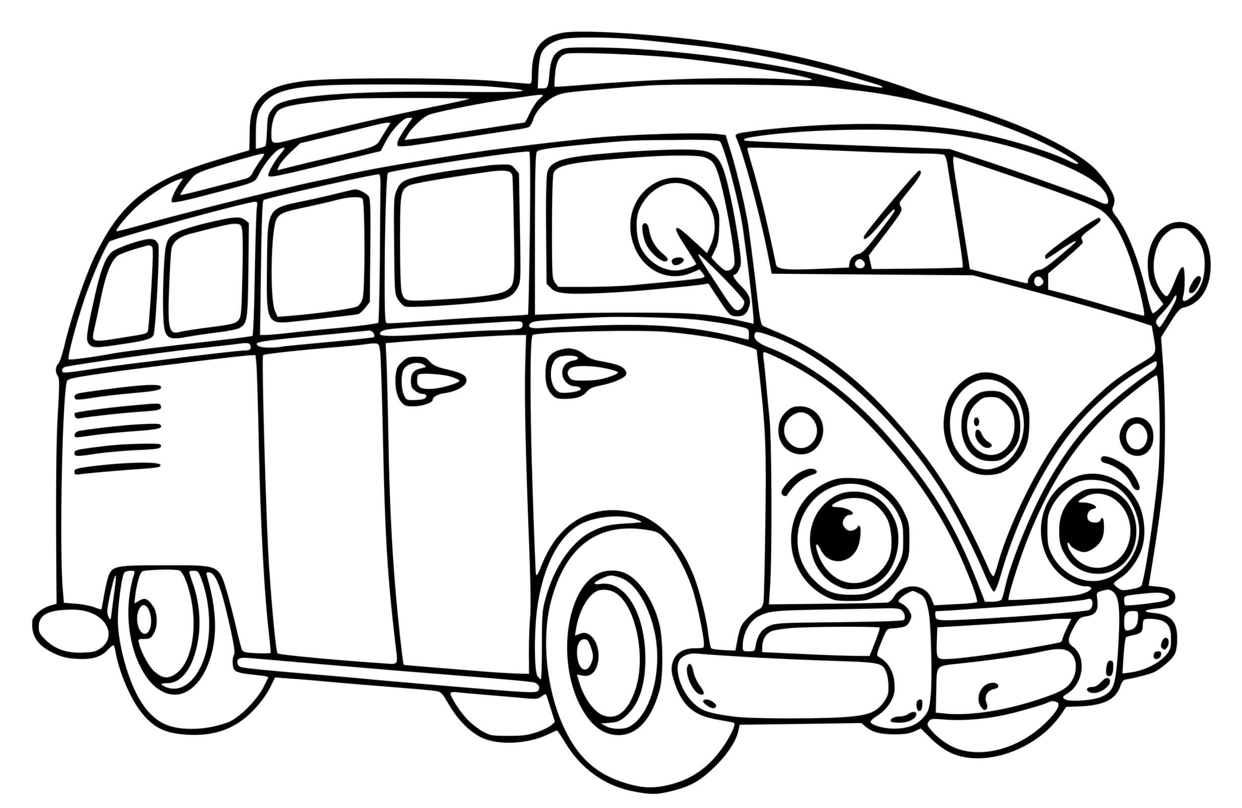 Coloriage Bus