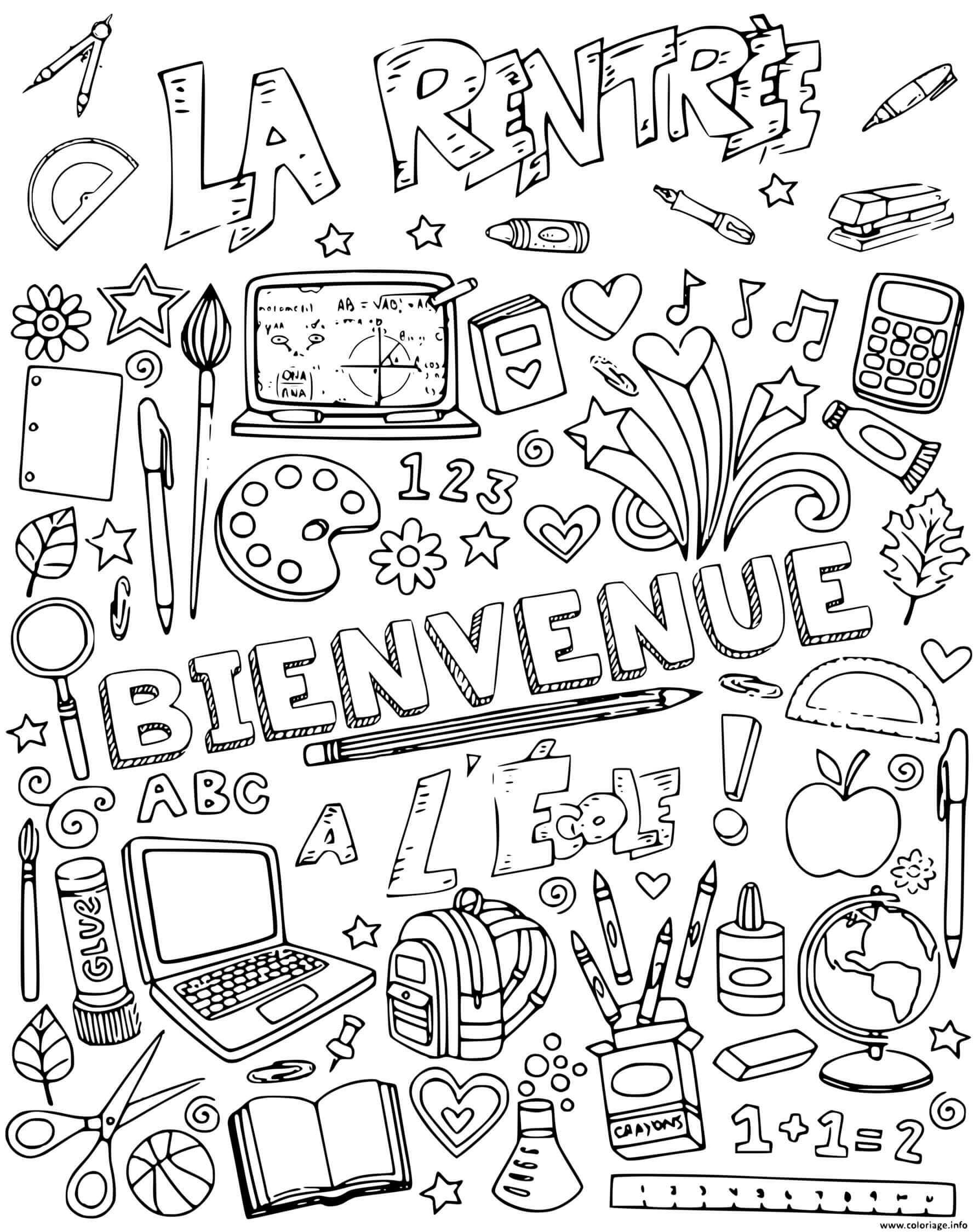 Coloriage Septembre