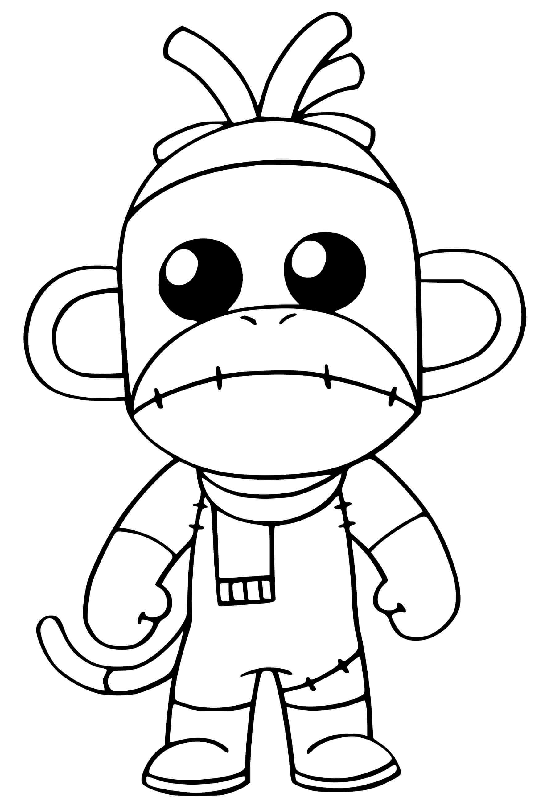 Coloriage Monks Fortnite - Fortnite à imprimer