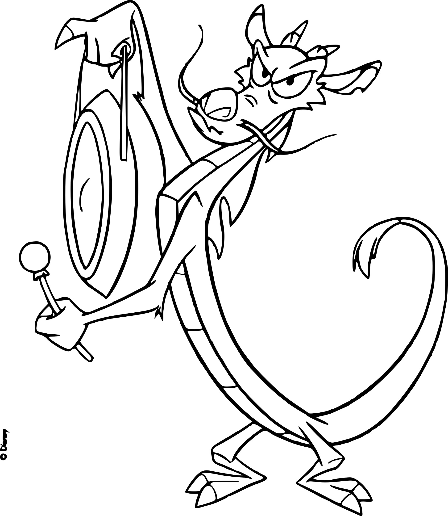 Coloriage Mulan