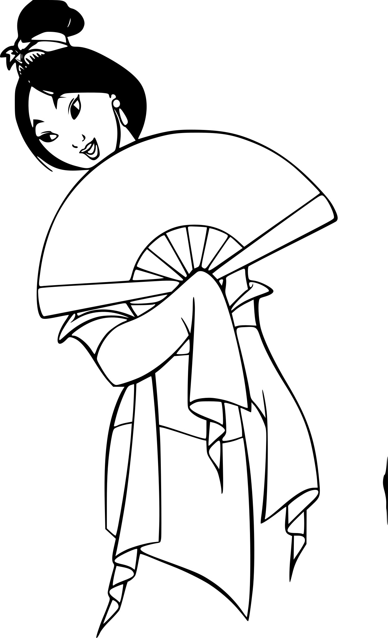 Coloriage Mulan