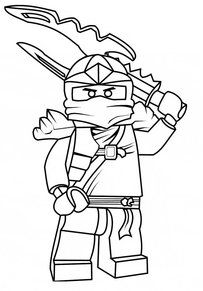 Coloriage Ninjago Dessin Imprimer - Ninjago à imprimer