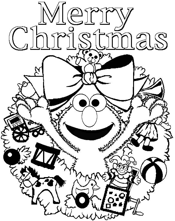 Coloriage Noël Cycle 3 - Noël à imprimer