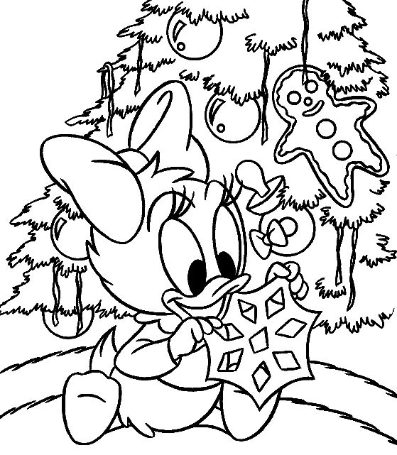 Coloriage Noël Disney A Imprimer - Noël à imprimer