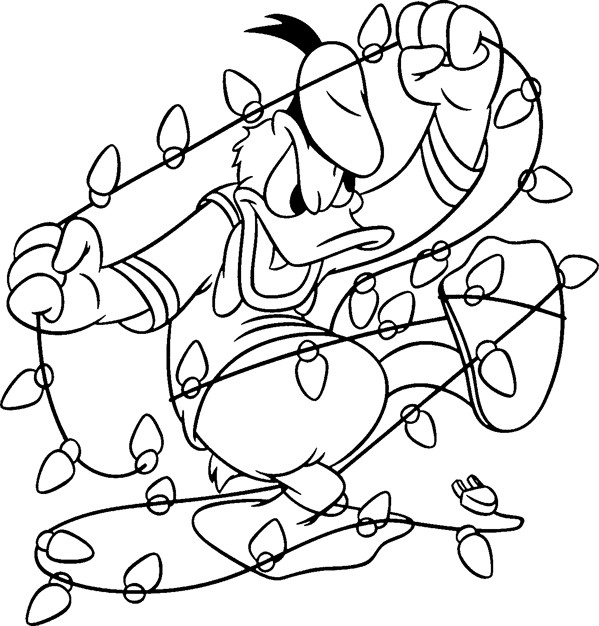 Coloriage Noël Disney - Noël à imprimer