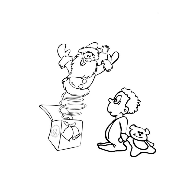 Coloriage Noël Magique - Noël à imprimer