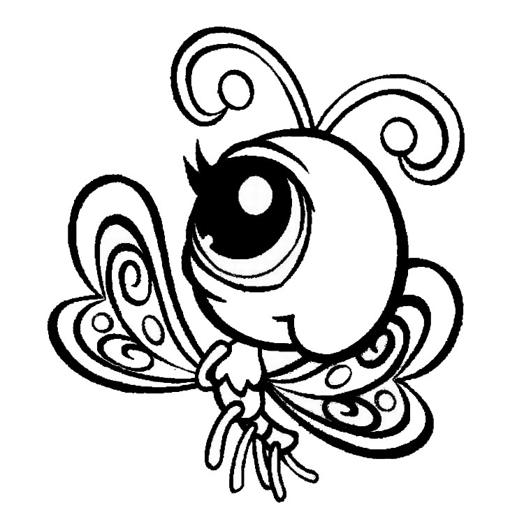 Coloriage Noël Petshop - Noël à imprimer