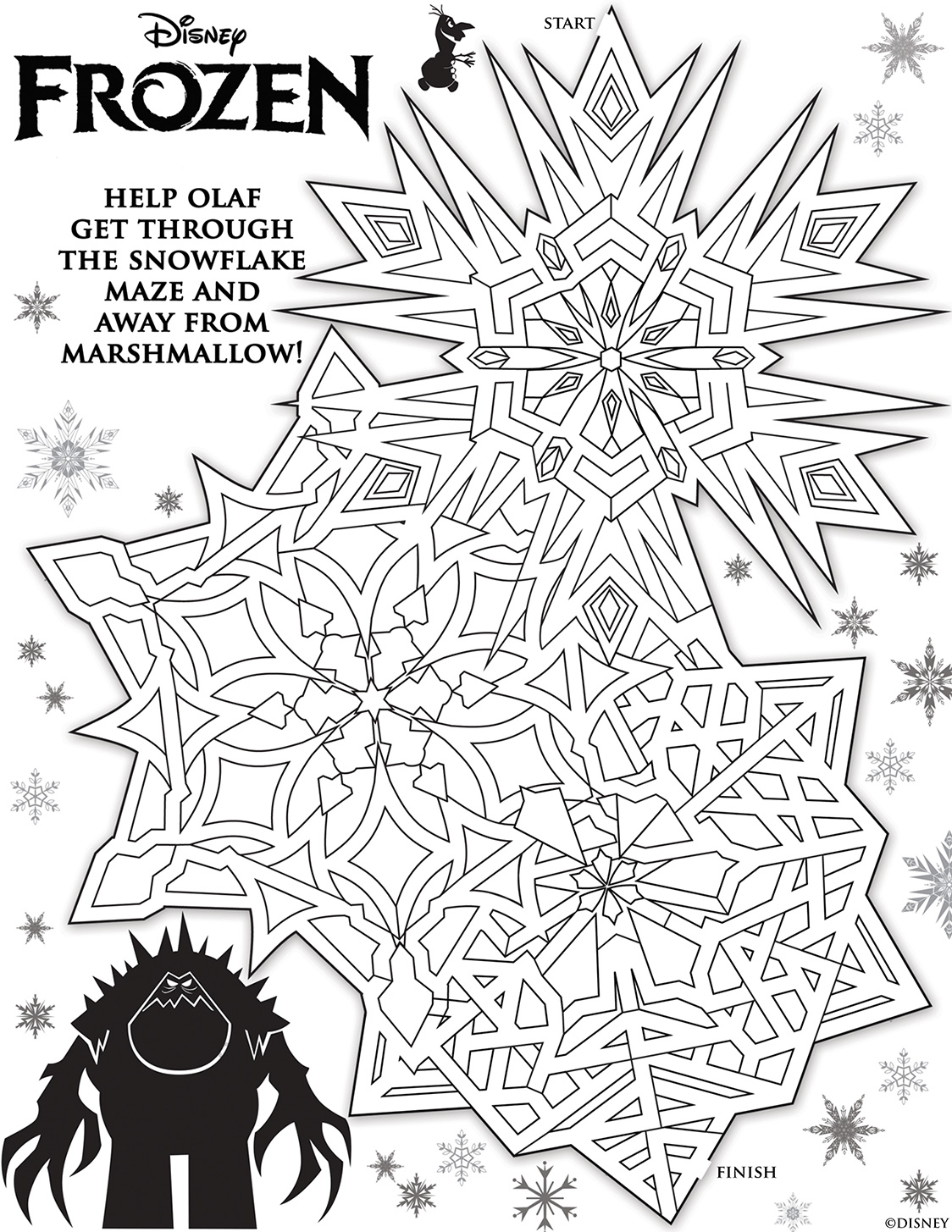 Coloriage La Reine des neiges