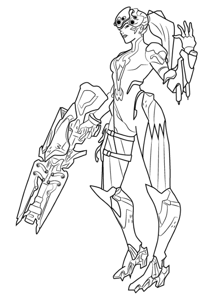 Coloriage Overwatch
