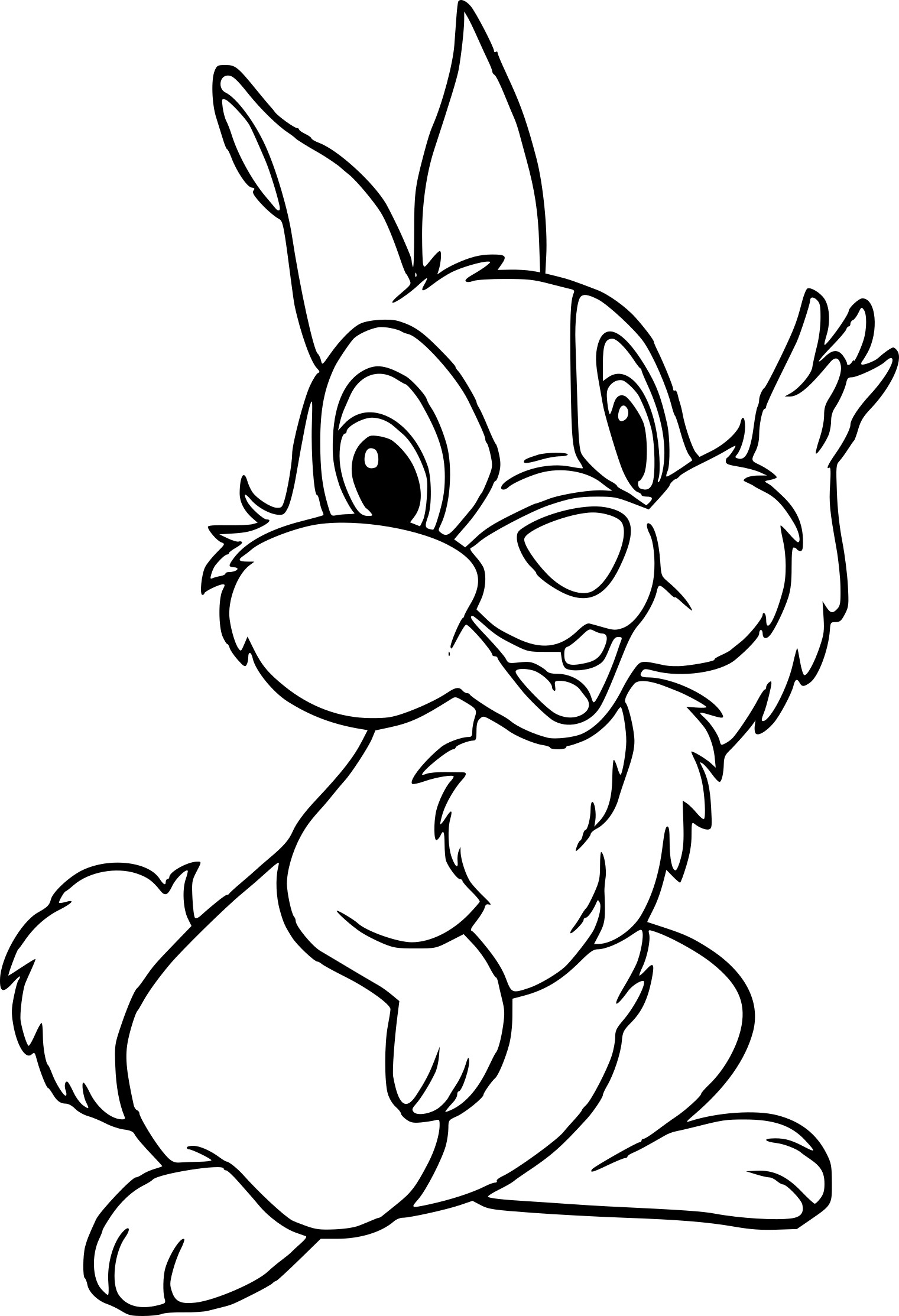 Coloriage Bambi