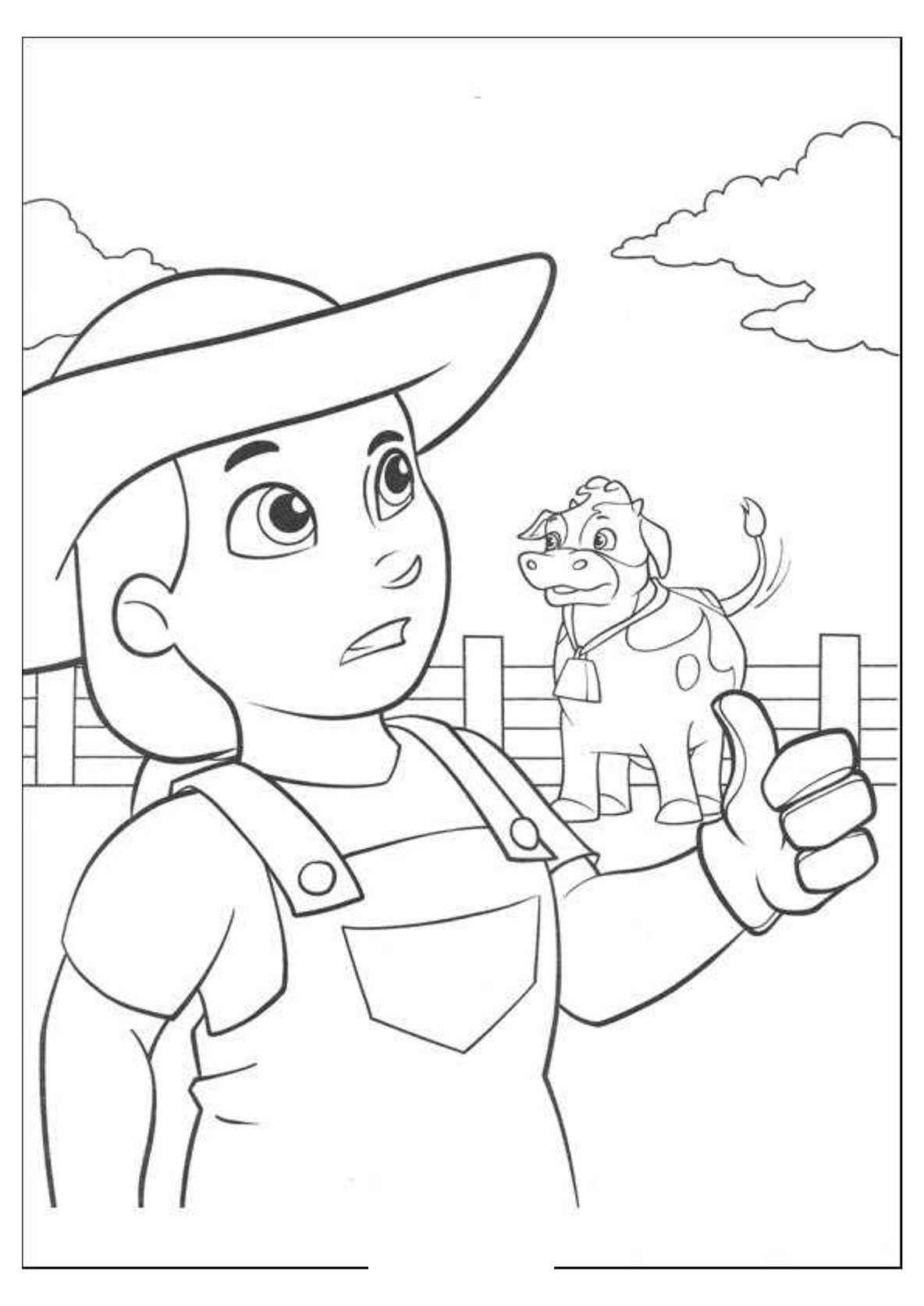 Coloriage Pat Patrouille 10 - Pat patrouille à imprimer