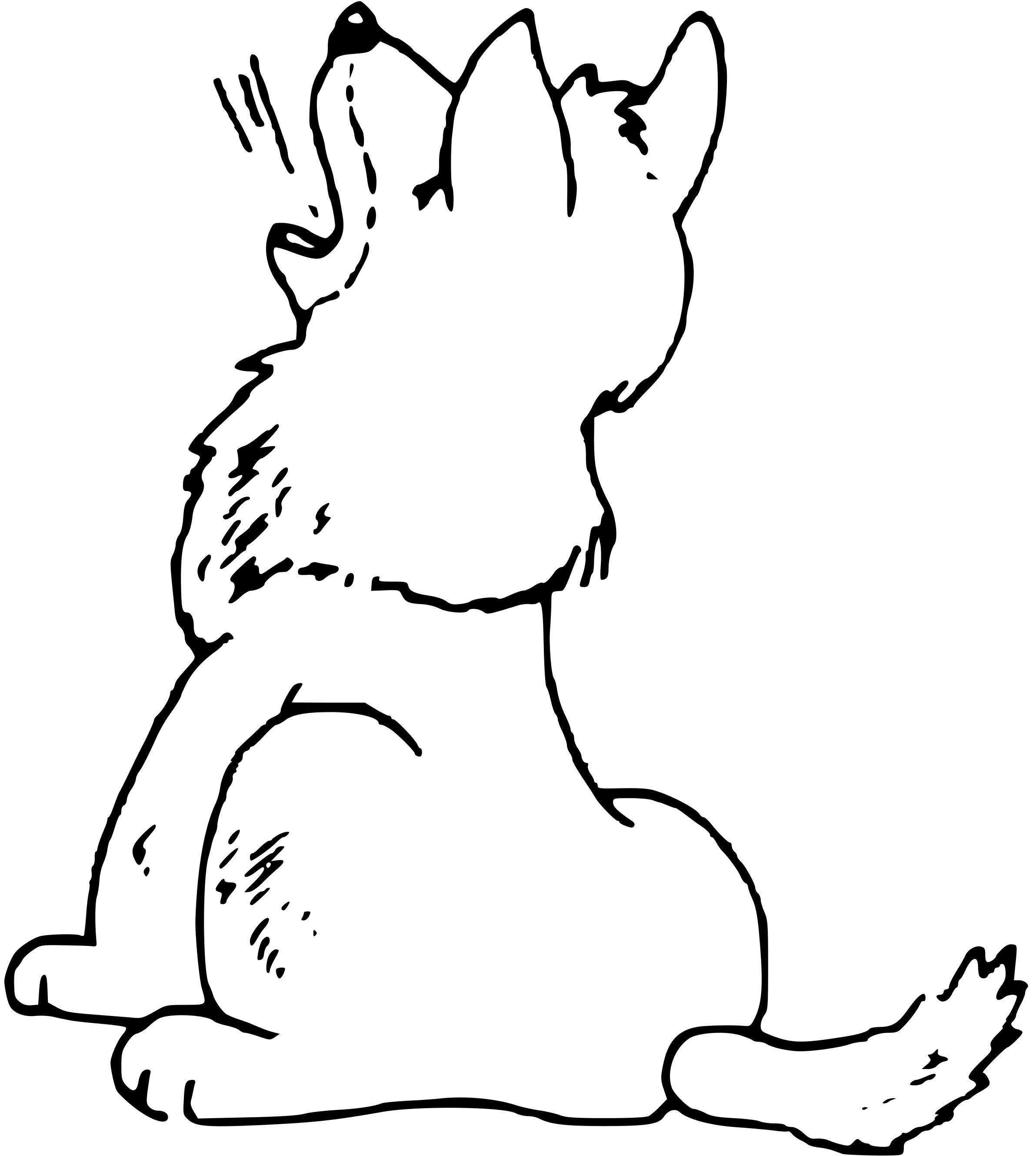 Coloriage Petit Loup Louveteau - Loup à imprimer