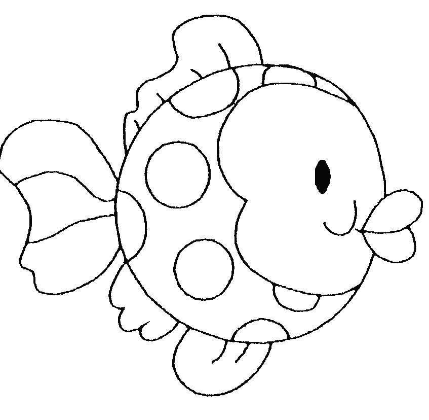 Coloriage Poisson D'avril 16 - Poisson à imprimer