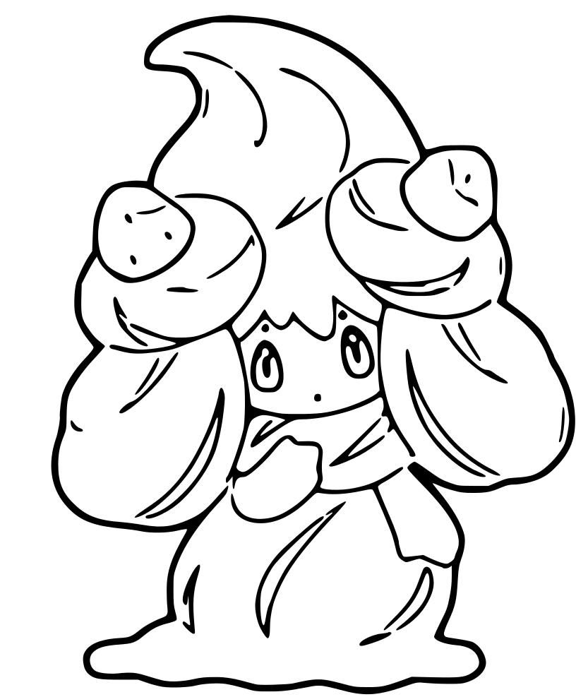 Coloriage Pokemon Épée Et Bouclier Charmilly - Pokémon à imprimer