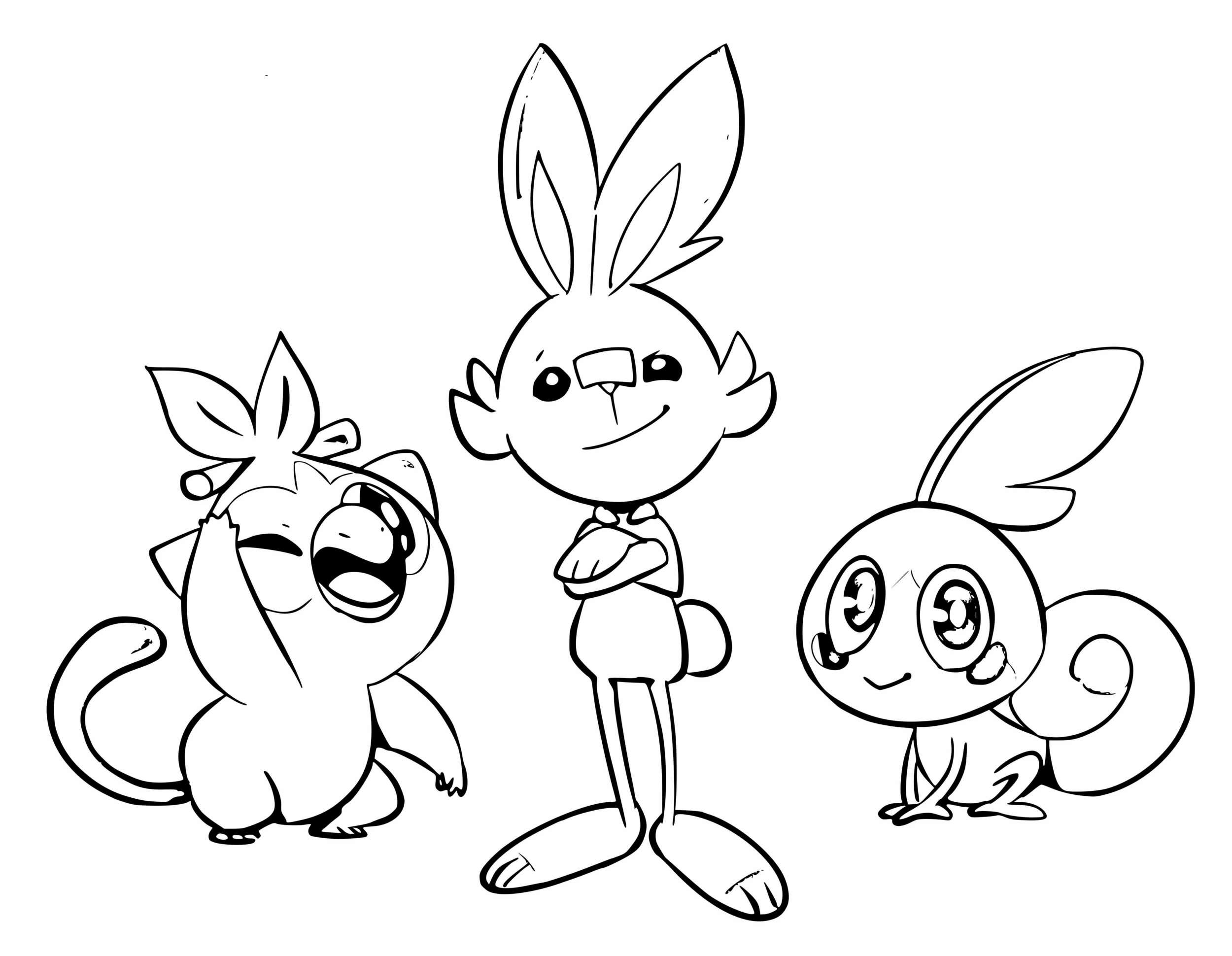 Coloriage Pokemon Sword By Yunnic - Pokémon à imprimer