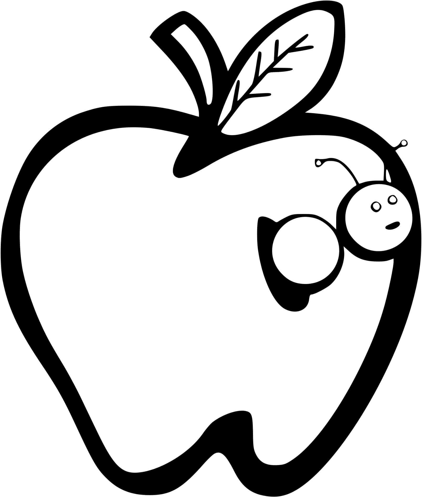 Coloriage Pomme