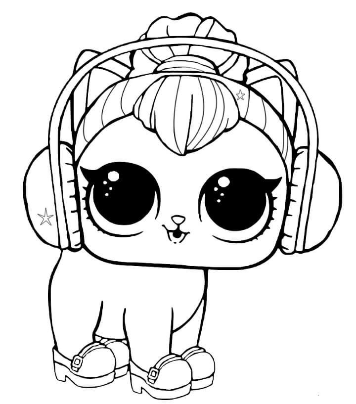 Coloriage Poupée LOL
