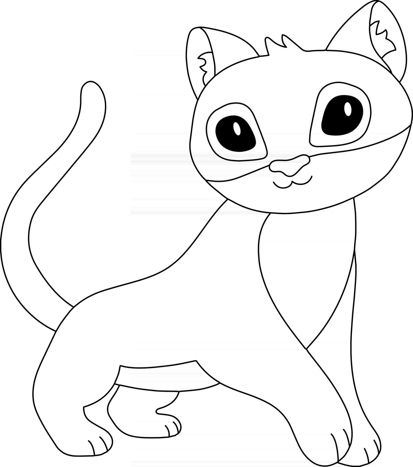 Coloriage Puma Lion De Montagne - Puma à imprimer