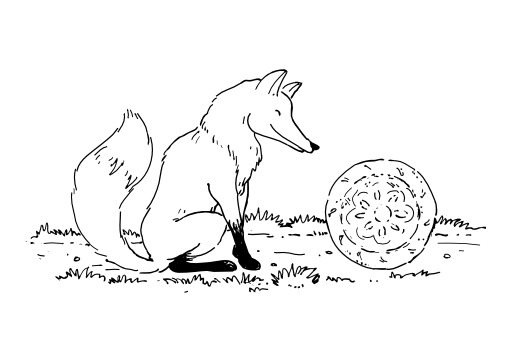 Coloriage Renard Roule Galette - Roule galette à imprimer