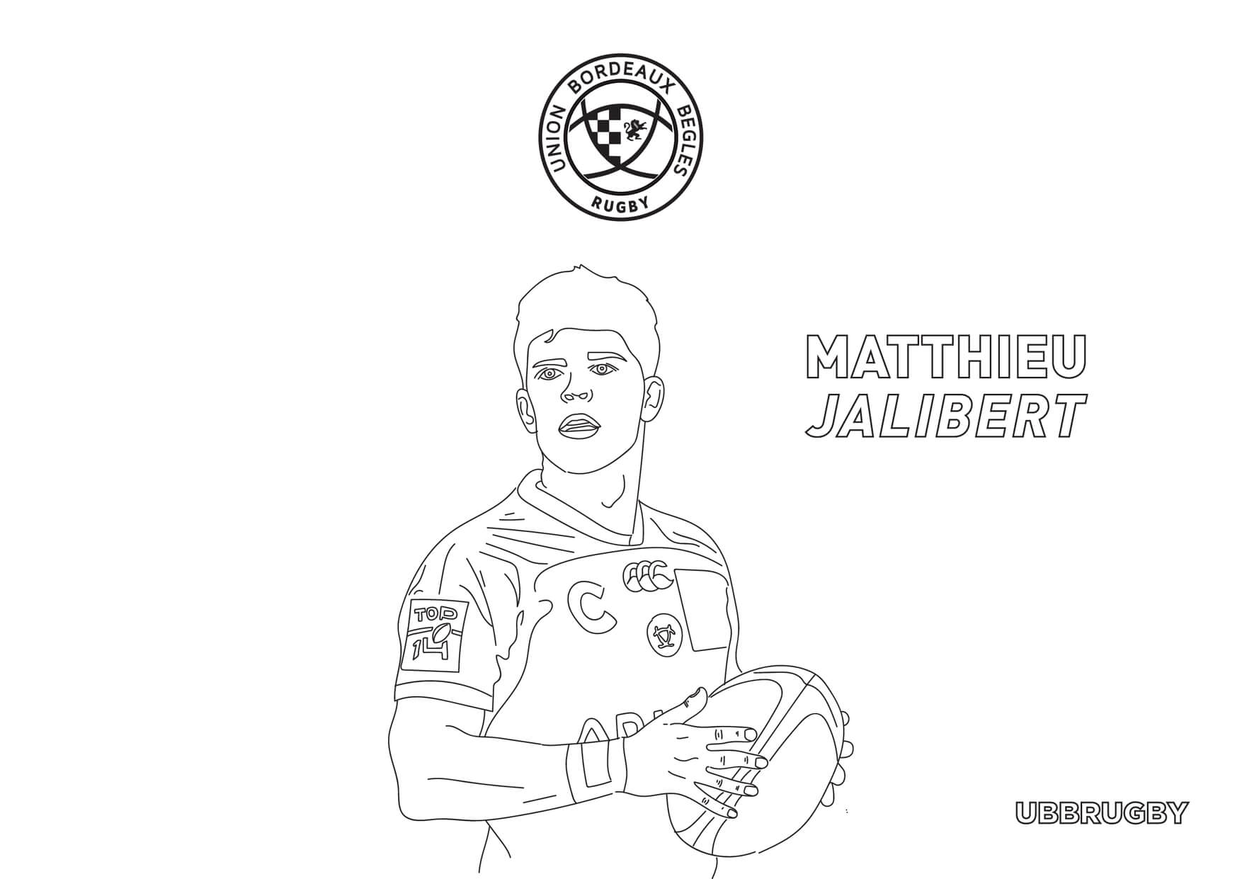 Coloriage Rugby
