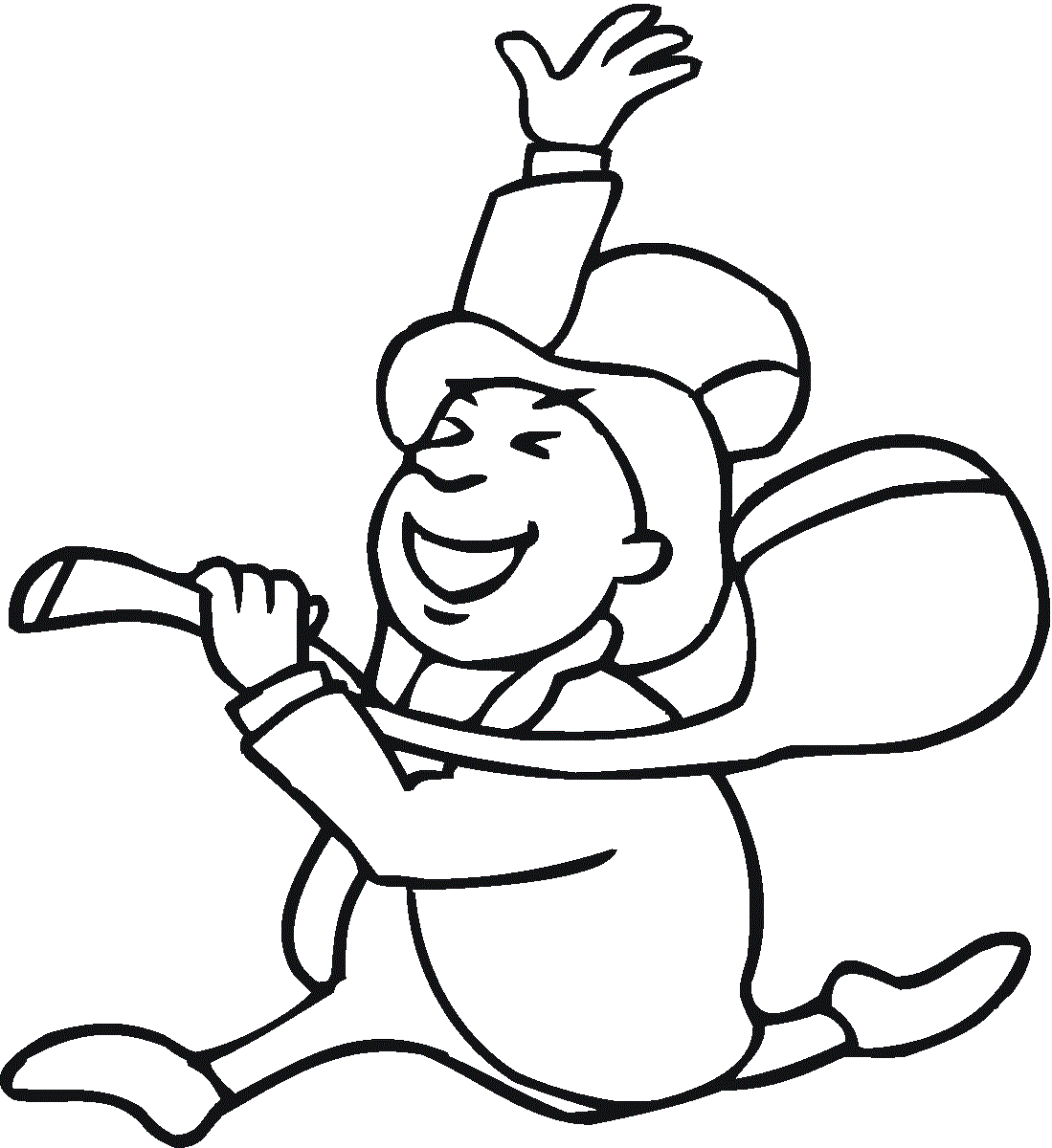 Coloriage Saint Patrick 6 - Saint Patrick à imprimer