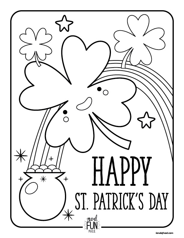 Coloriage Saint Patrick - Saint Patrick à imprimer