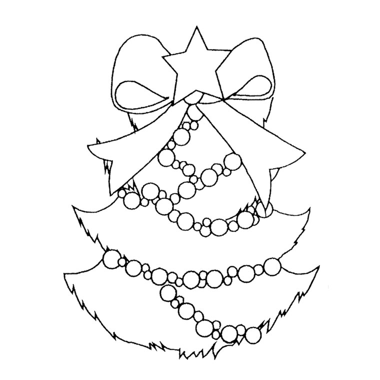 Coloriage Sapin De Noël - Sapin Noël à imprimer