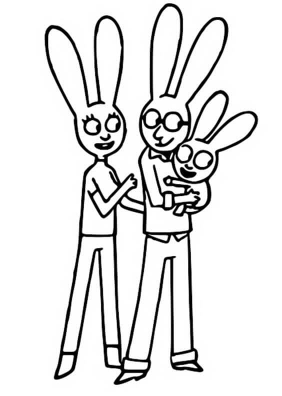 Coloriage Simon Avec Gaspard - Simon à imprimer
