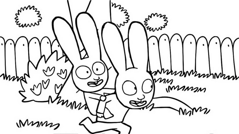 Coloriage Simon