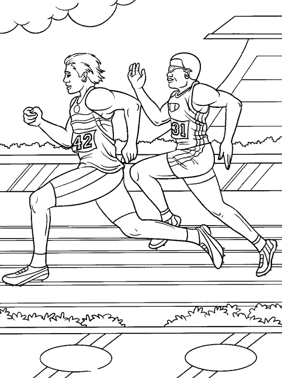Coloriage Sport