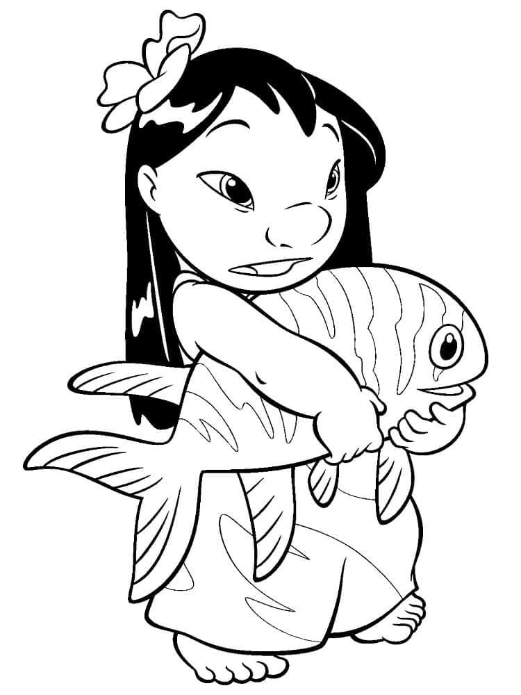 Coloriage Stitch