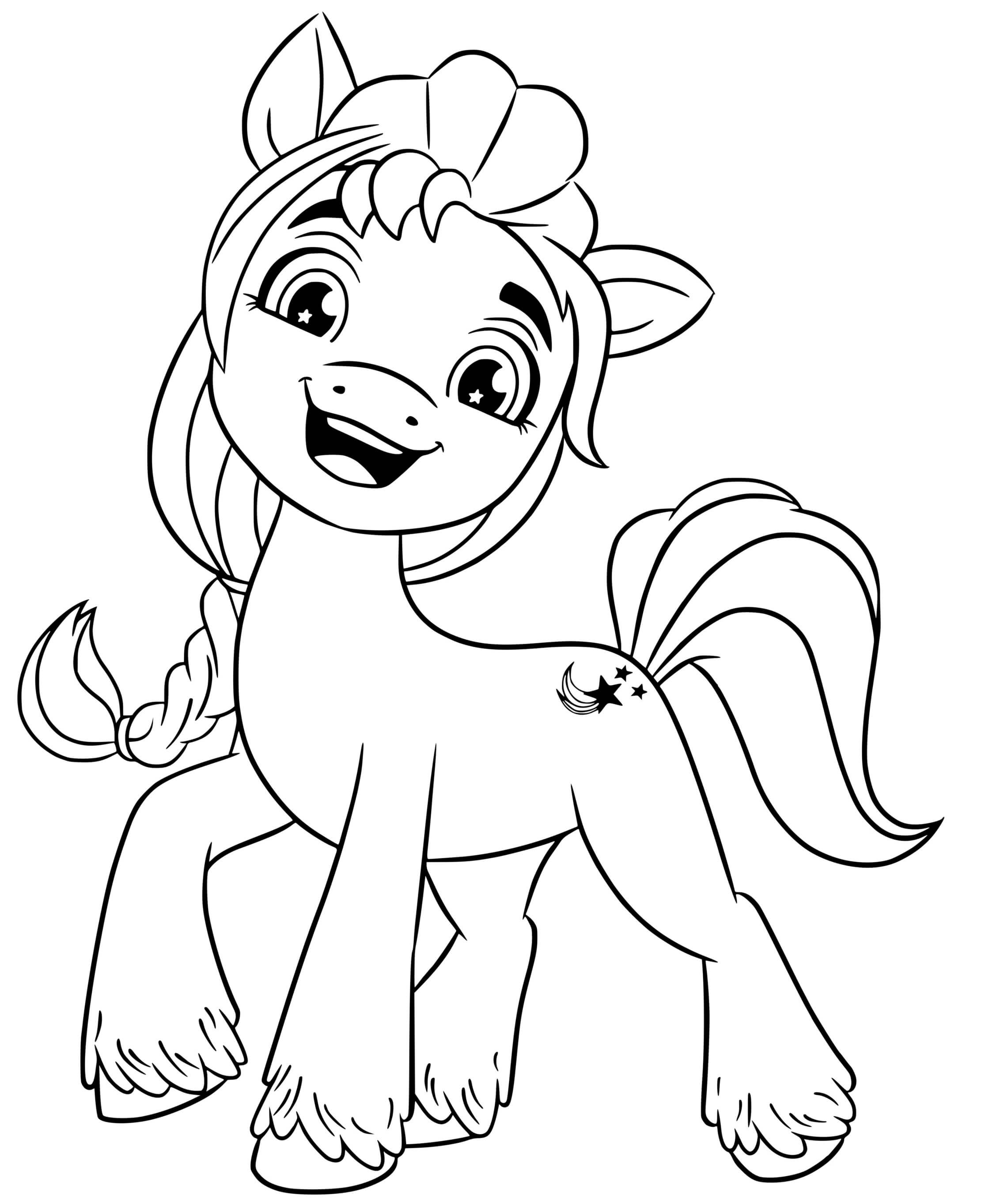 Coloriage Sunny Starscout en aventure My Little Pony - Poney à imprimer