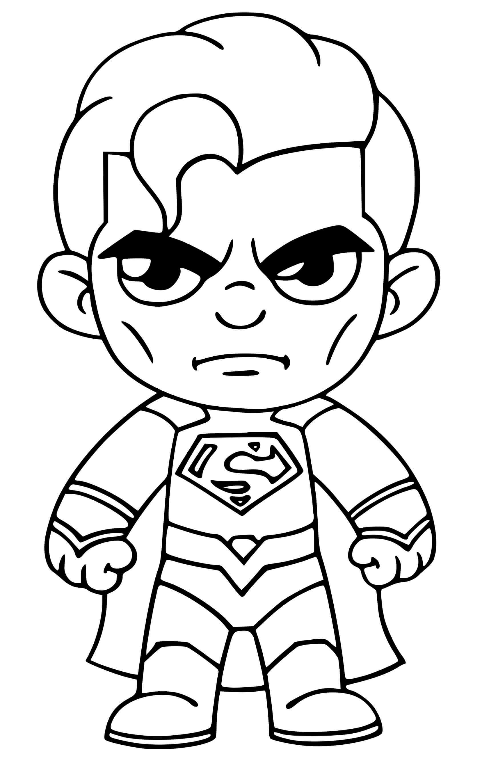Coloriage Superman Fortnite Secret Skin - Fortnite à imprimer
