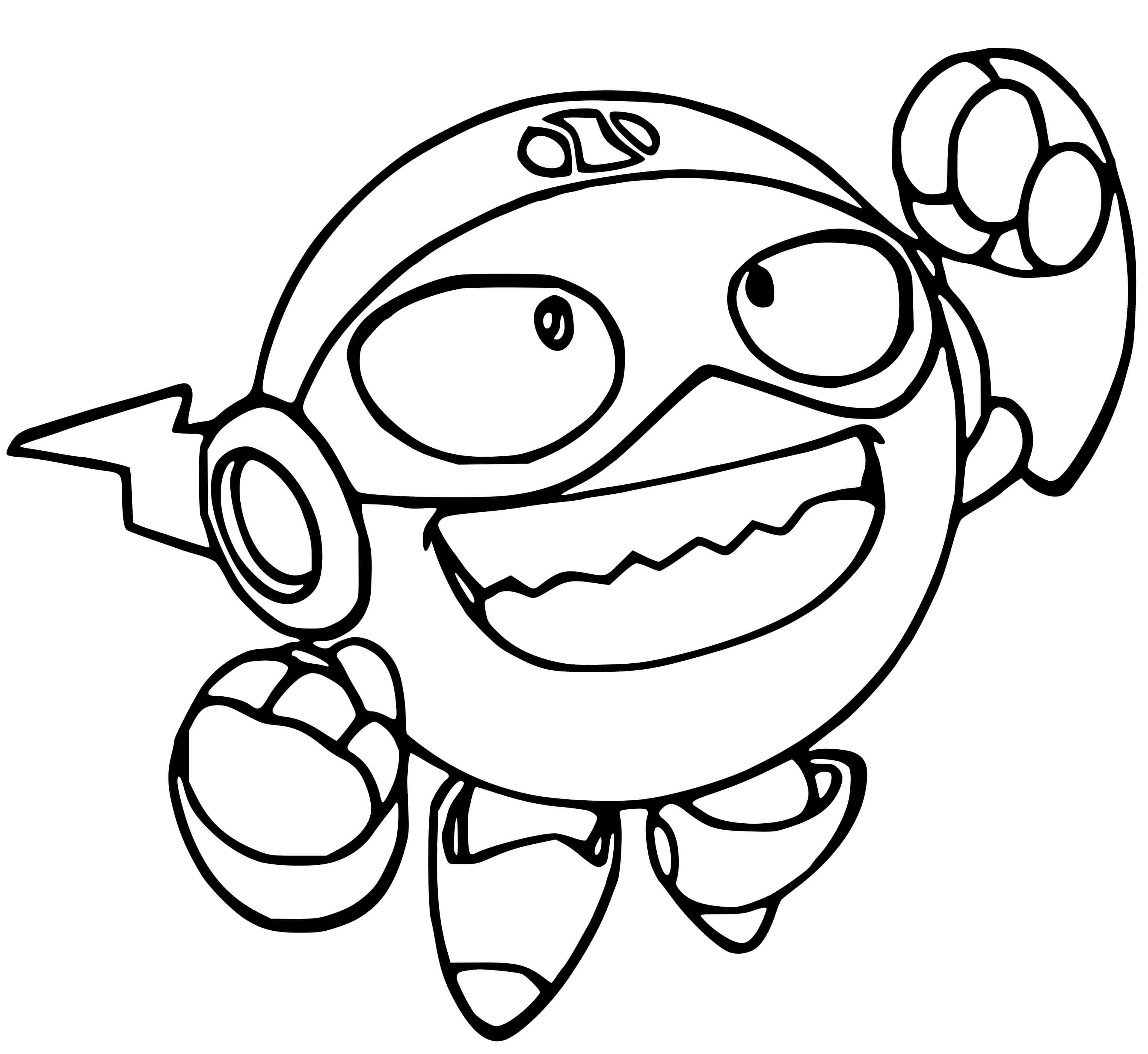 Coloriage Superzings Central Patrol 038 Ace - Superzings à imprimer