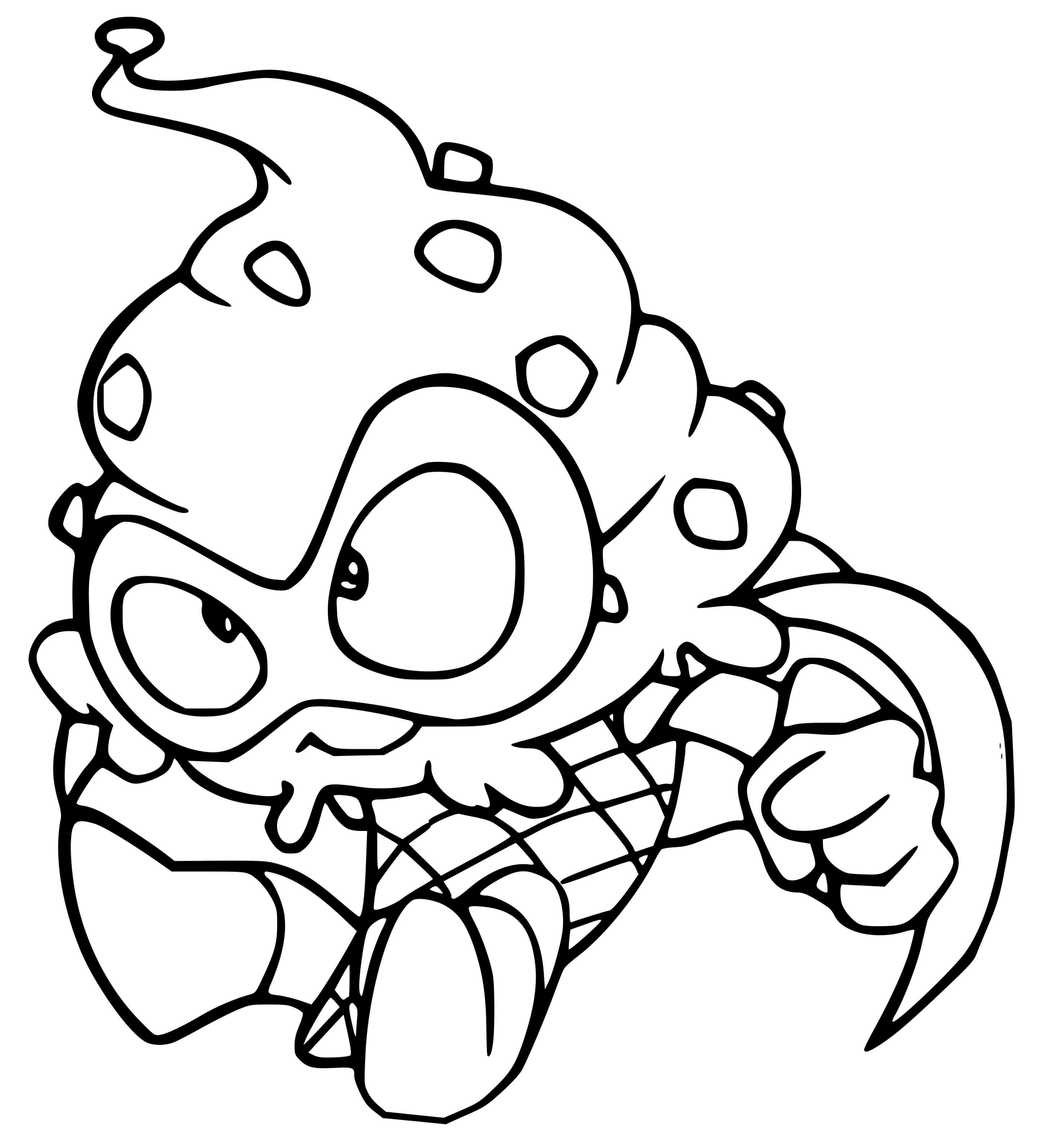 Coloriage Superzings Cool Troop 066 Coolizer - Superzings à imprimer