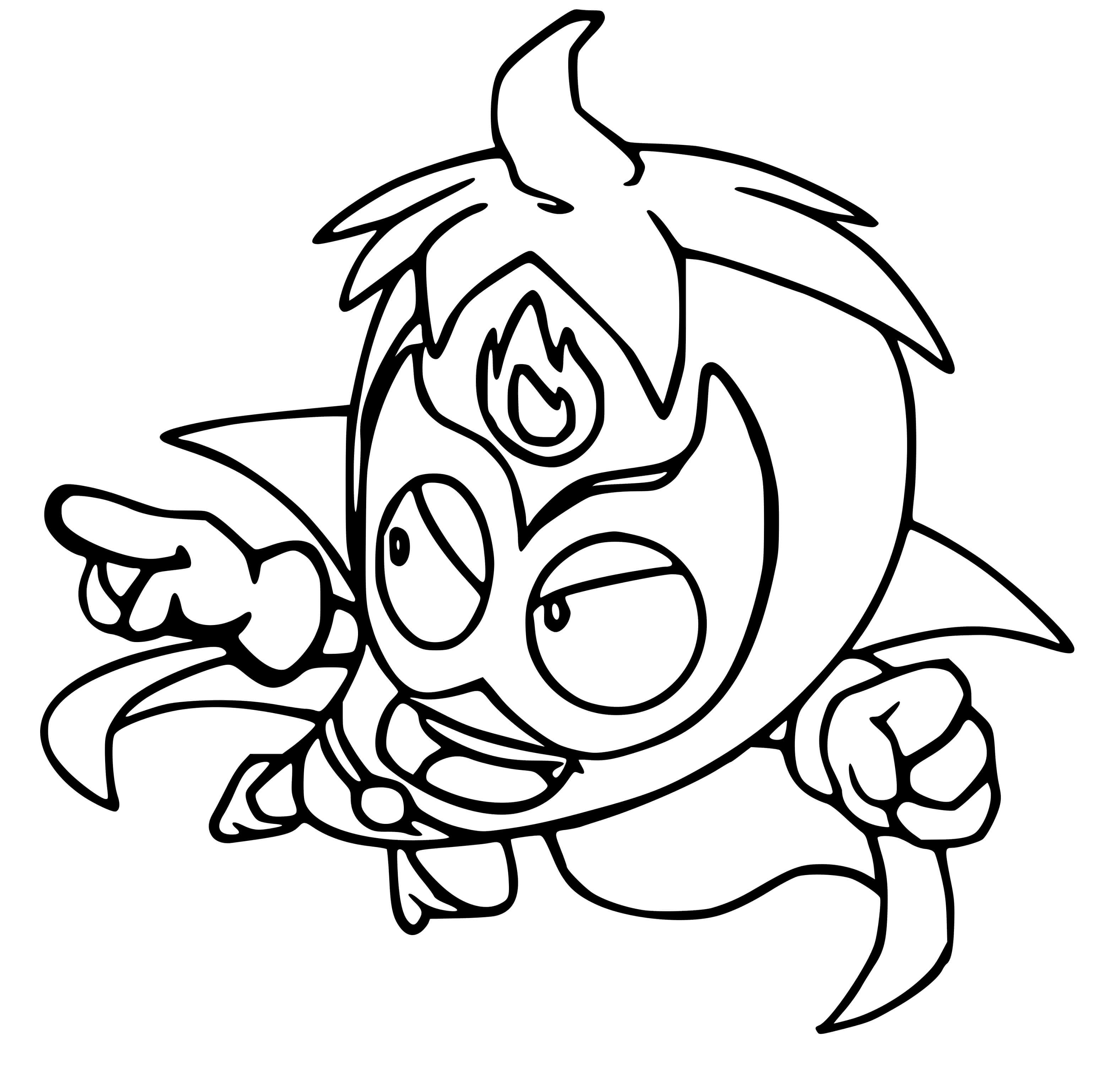 Coloriage Superzings Mutant Bandits 053 Spice Bandit - Superzings à imprimer