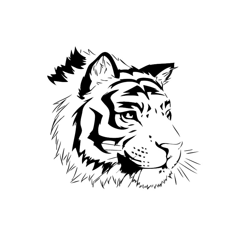 Coloriage Tigre Du Bengale - Animaux à imprimer