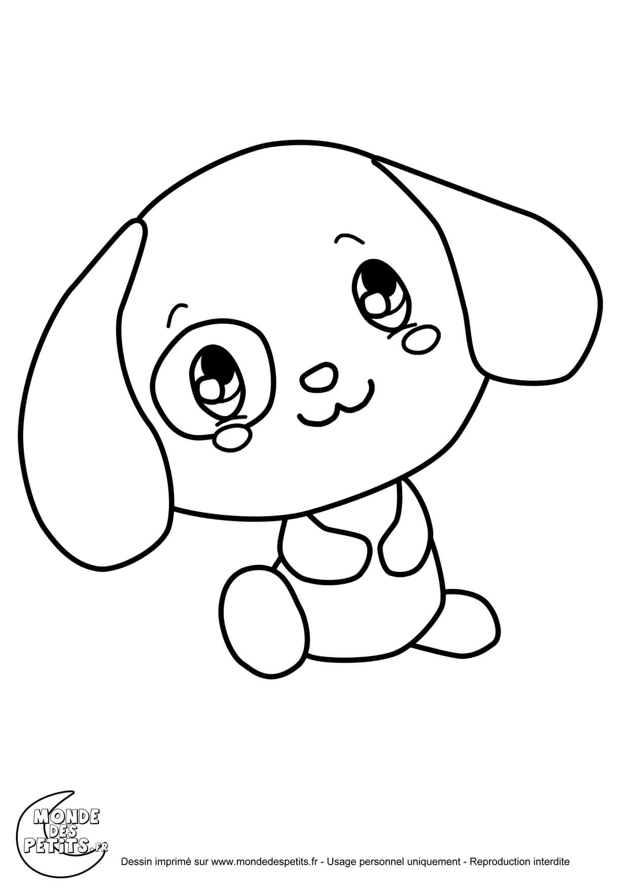 Coloriage Titounis Wafou - Titounis à imprimer