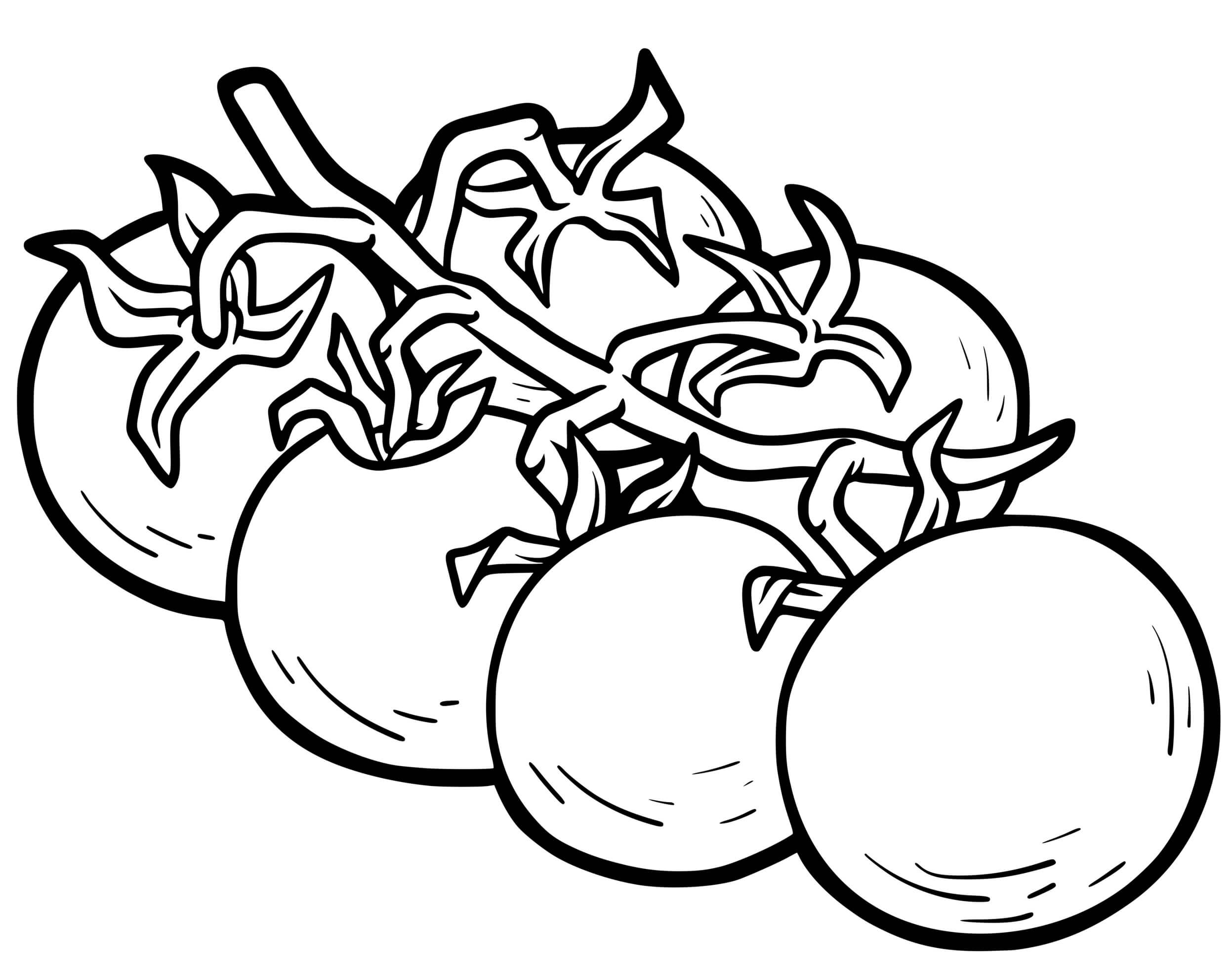 Coloriage Tomate