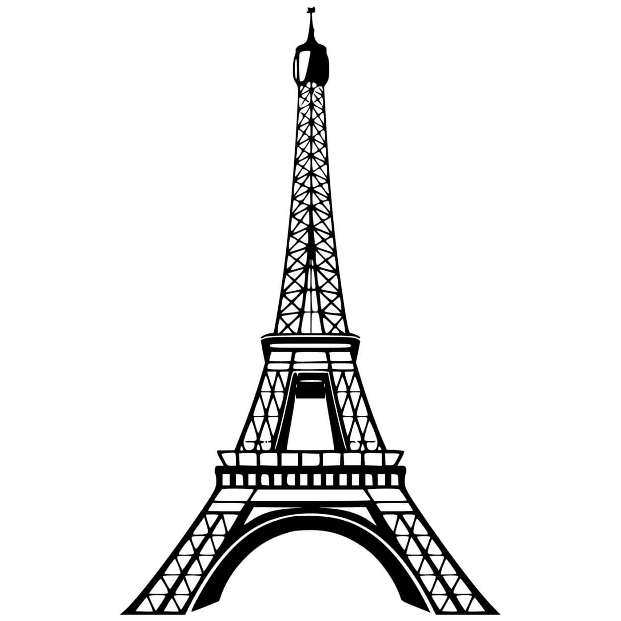 Coloriage Tour Eiffel