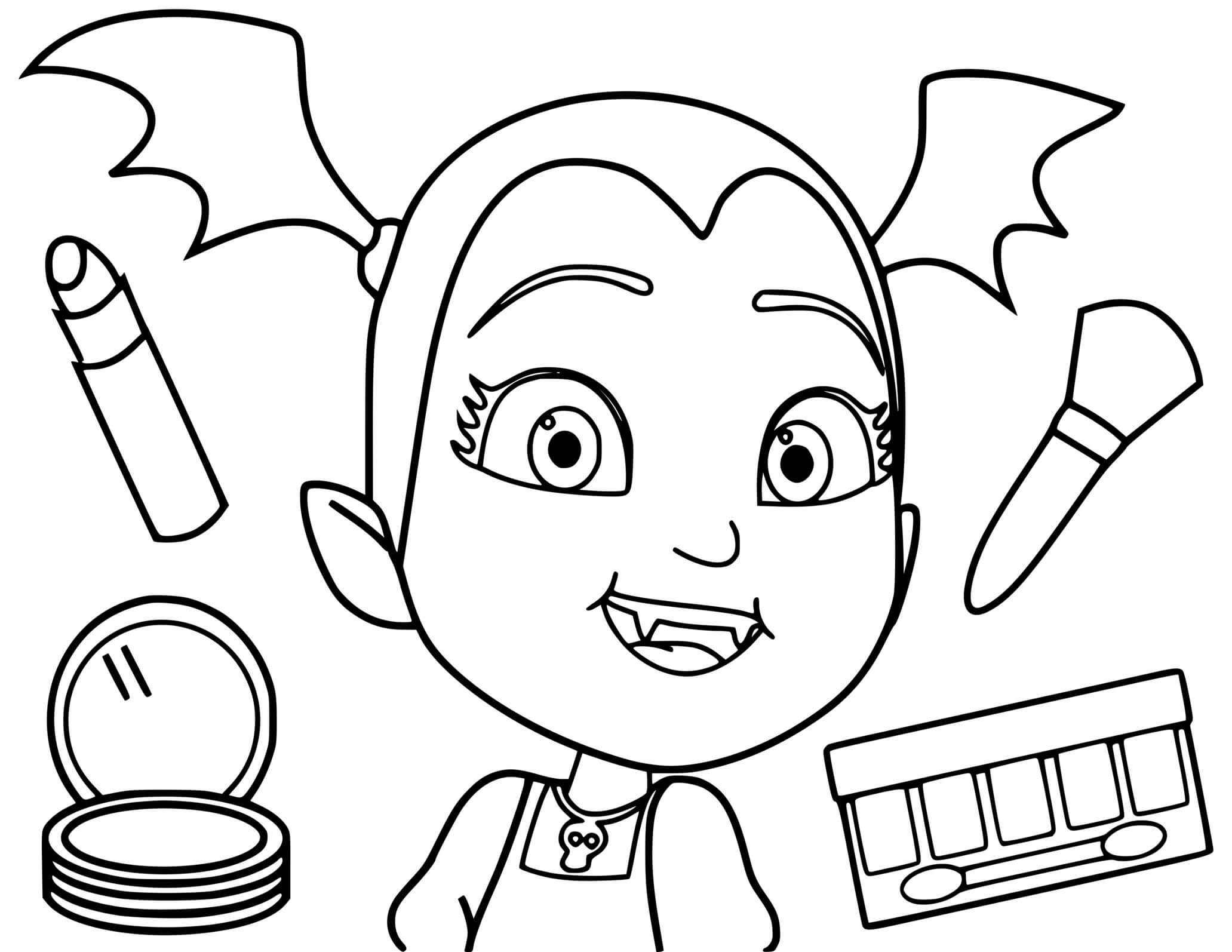Coloriage Vampirina
