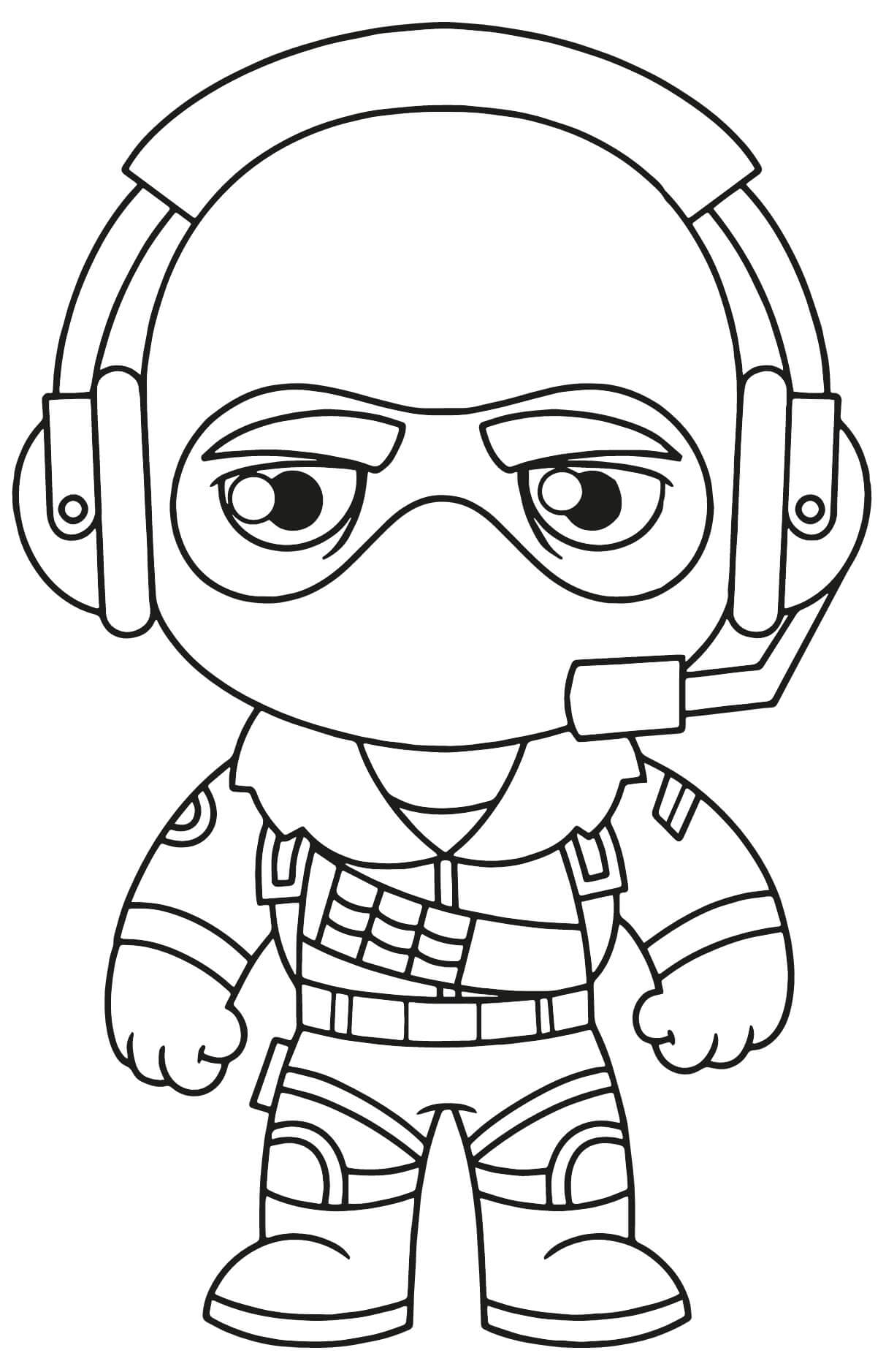 Coloriage Velocite - Fortnite à imprimer