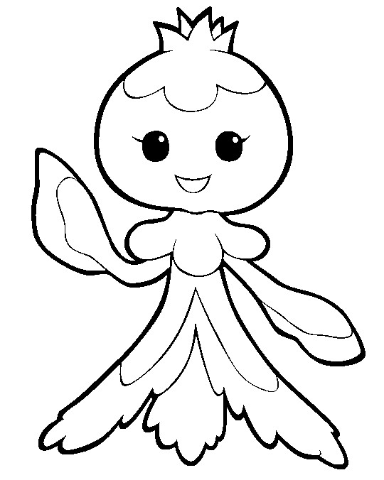 Coloriage Viskuse Pokemon - Pokémon à imprimer