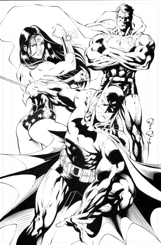 Coloriage Wonder Woman Batman Superman Super Héros Dc Comics - Wonder woman à imprimer