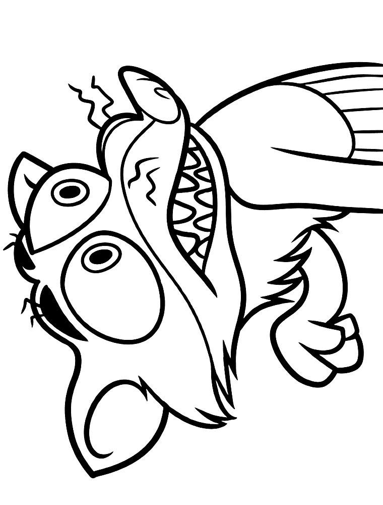 Coloriage Zootopia Duke Weaselton - Zootopie à imprimer