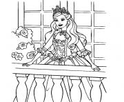 Coloriage barbie 3 mousquetaires