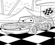 Coloriage cars chick