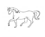 Coloriage vrac cheval